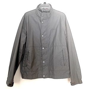 Tommy Hilfiger Durable Dark Grey Windbreaker Jacket ~ Medium ~ NWOT!!